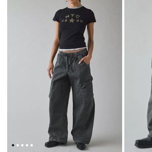 BDG Station Cocoon Baggy Barrel Leg Cargo Jean